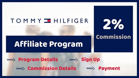 tommy hilfiger affiliate program|tommy hilfiger 40 off coupon.